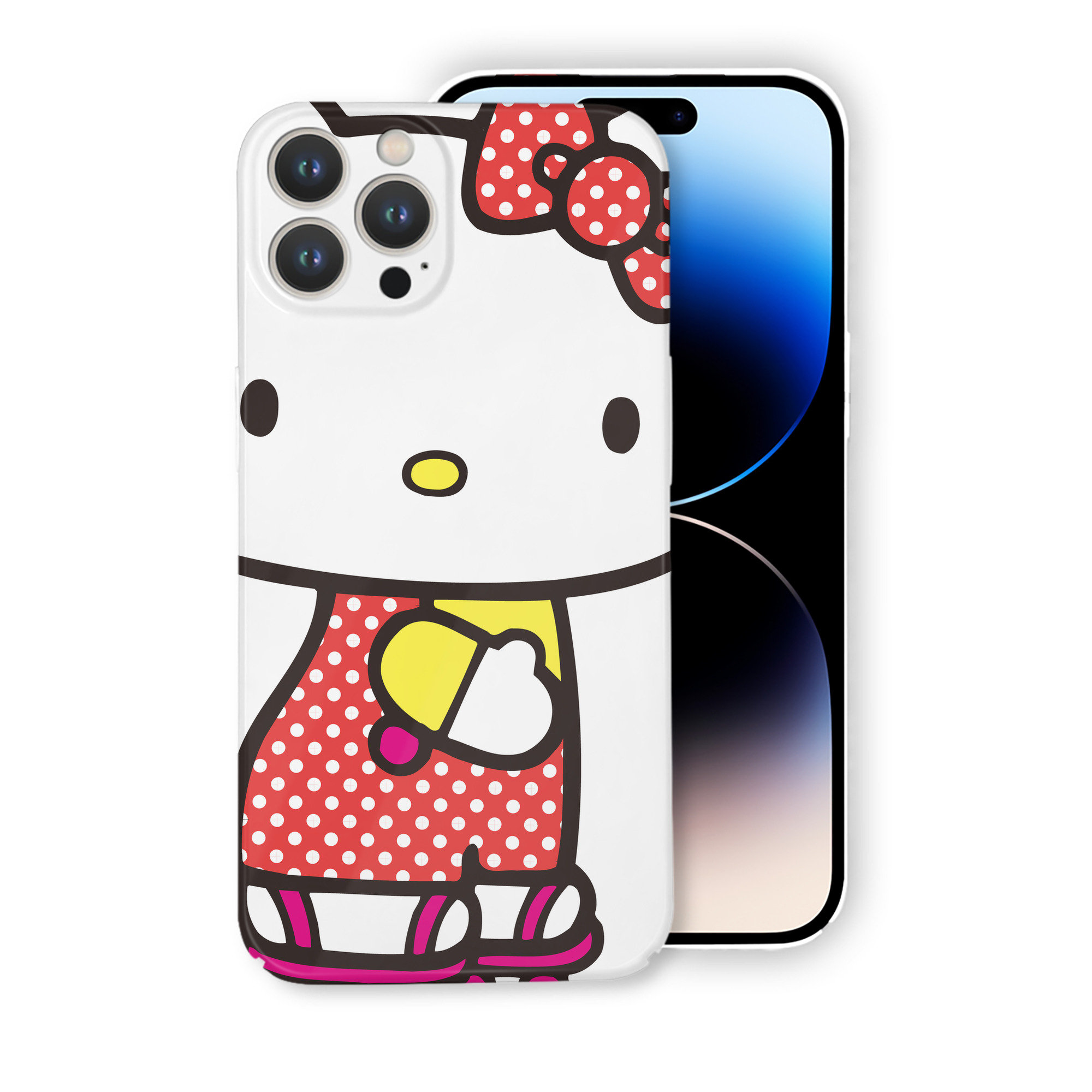 （画像用） Hello Kitty ハローキティ 【iPhone 14シリーズ対応】ハードケース